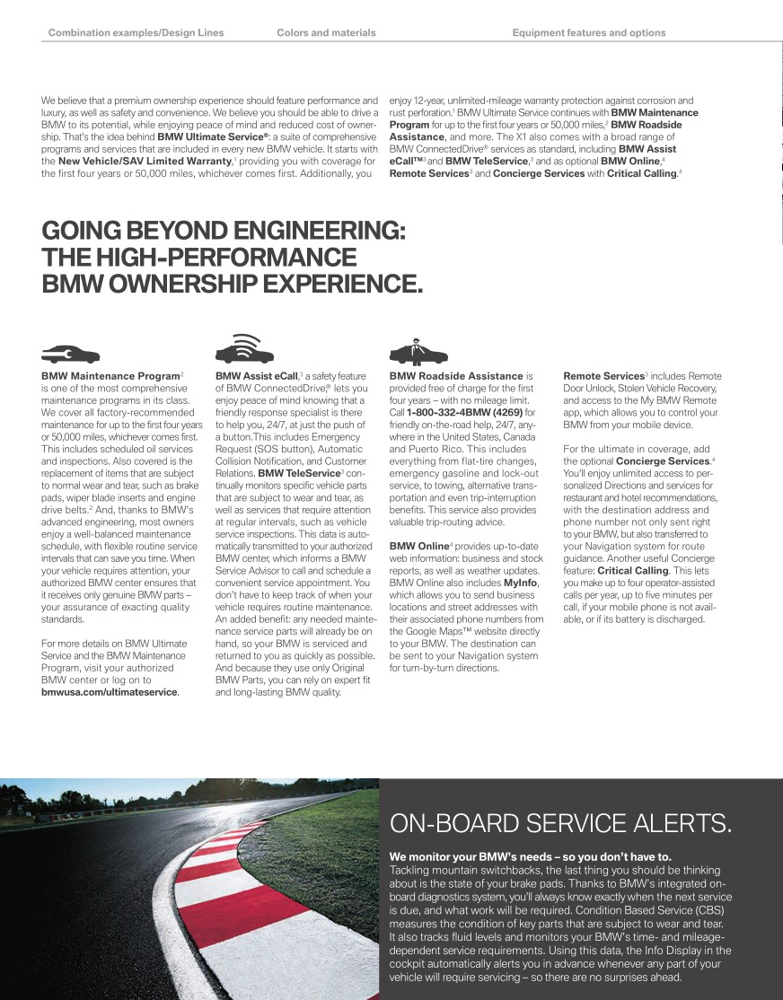 2015 BMW X1 Brochure Page 17